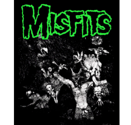 MISFITS - Wolf - Back Patch